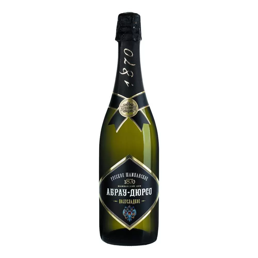 ШАМПАНСКОЕ ABRAU DURSO BRUT (РОССИЯ) 0,75 ЛИТРА