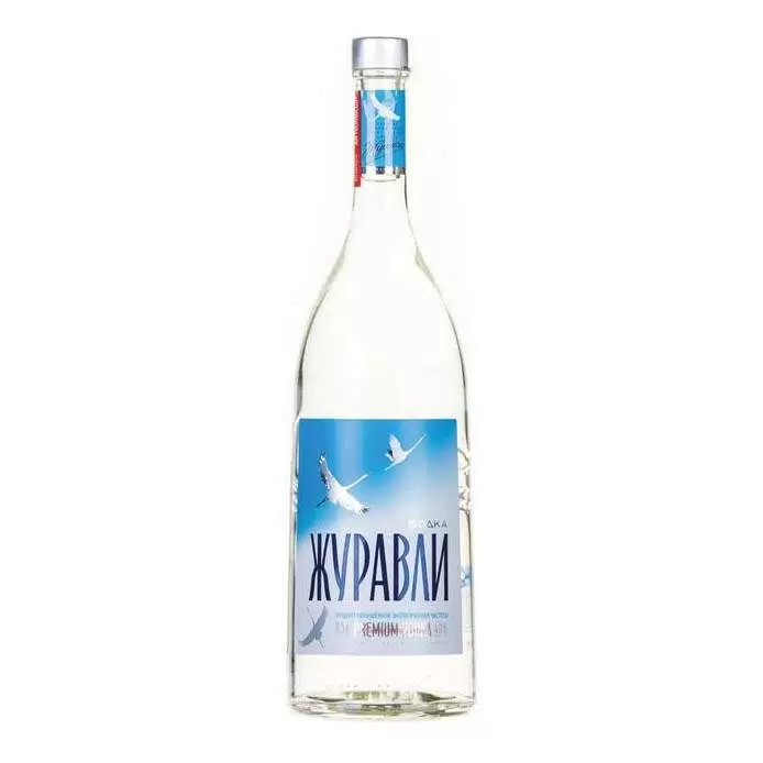 ВОДКА ЖУРАВЛИ 0,5 ЛИТРА