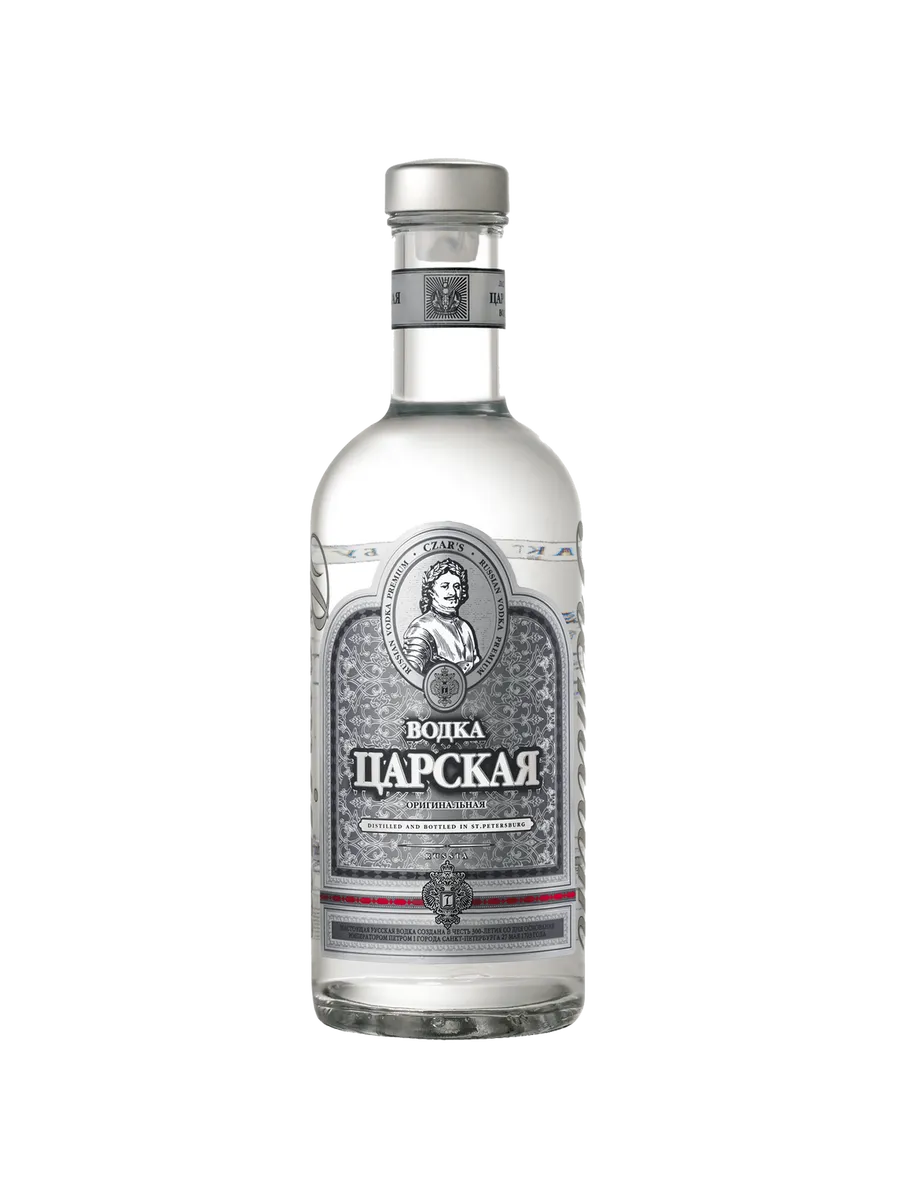 ВОДКА ЦАРСКАЯ 0,5 ЛИТРА