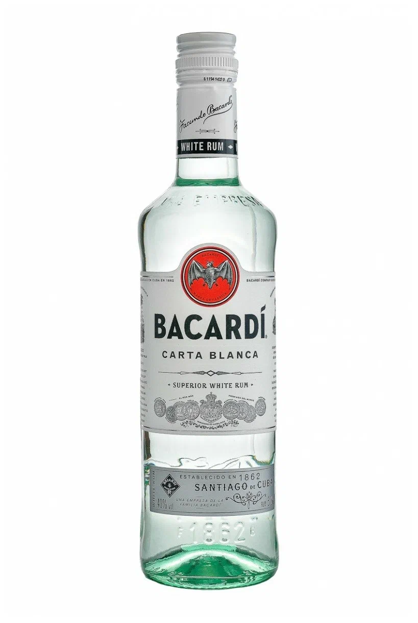 РОМ BACARDI белый 0,5 ЛИТРА